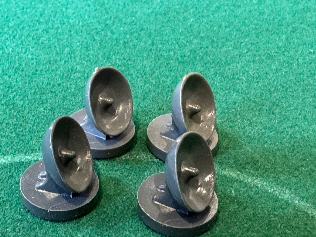 Subbuteo Transmission Dish x4