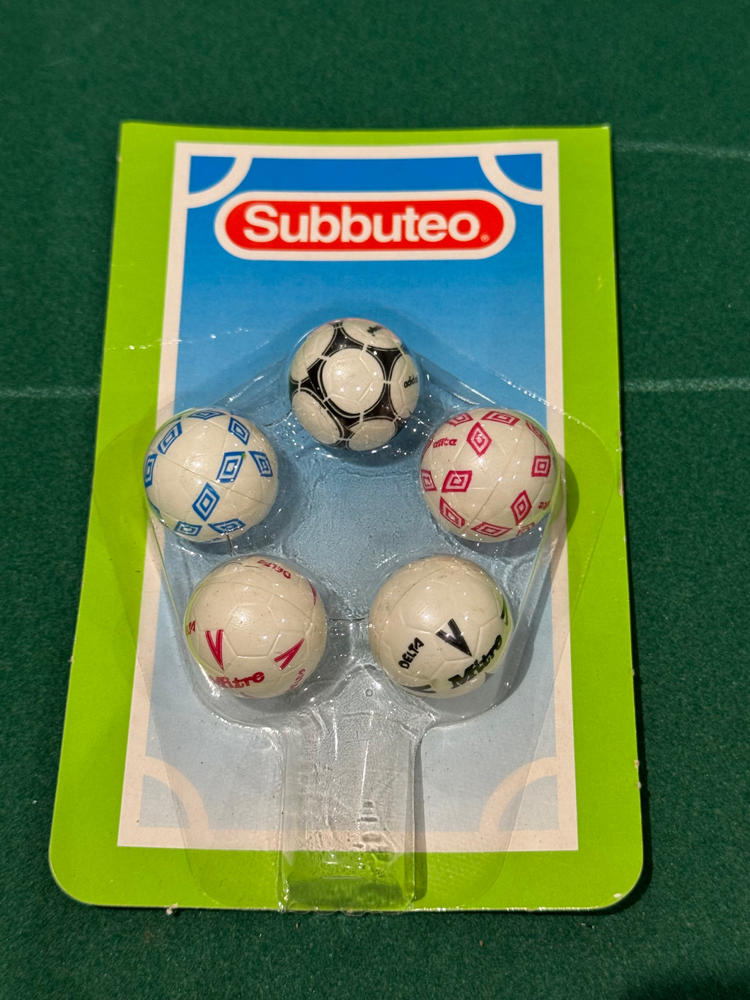 Subbuteo Balls Set Blister Pack 61233