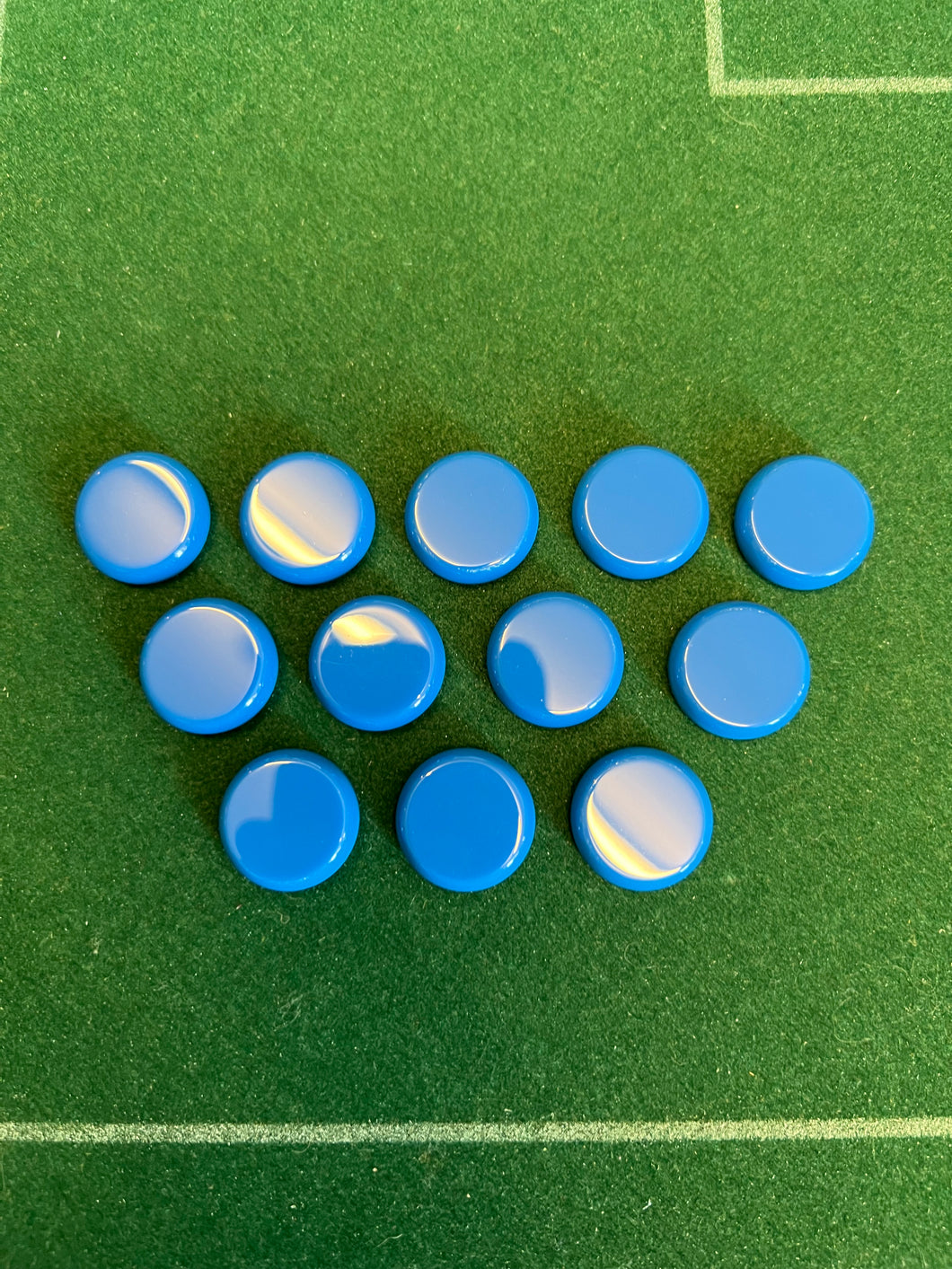Colpani 2 Polyester Bases Set of 12 in Blue