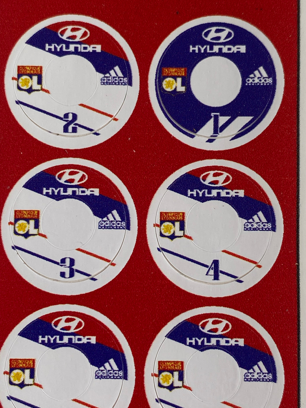 Lyon Base Stickers