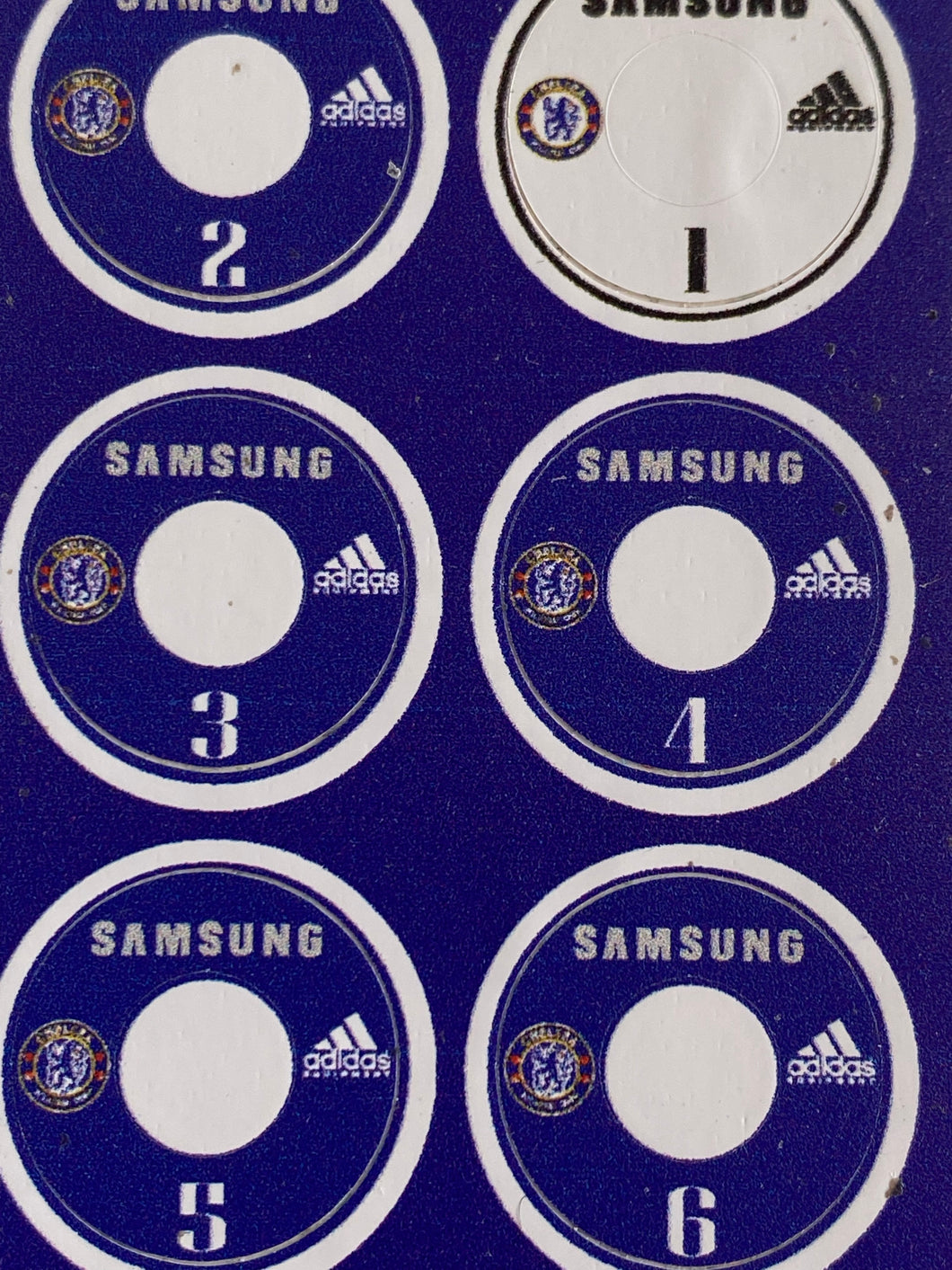 Chelsea Base Stickers