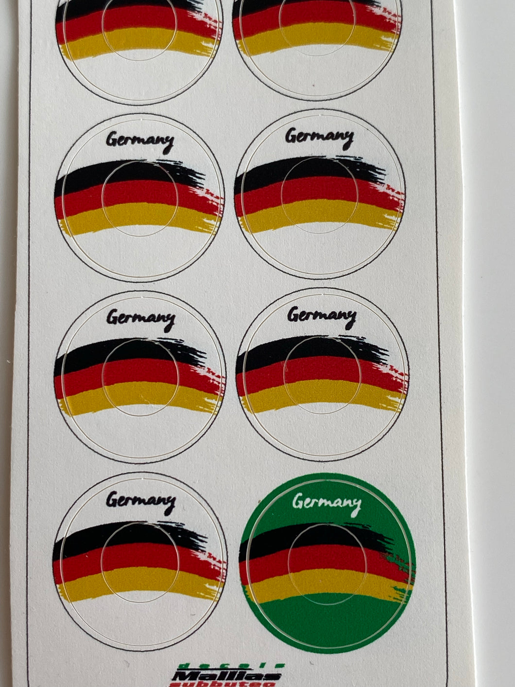 Germany Base Stickers