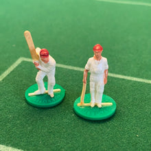 Load image into Gallery viewer, Subbuteo Cricket Red Cap Batsman

