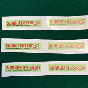Limited Edition Subbuteofest 22 Stickers